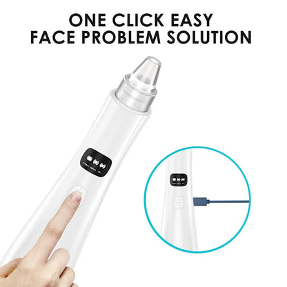 3 Suction Mode Face Cleansing Beauty Machine for Dead Skin & Blackhead Removal