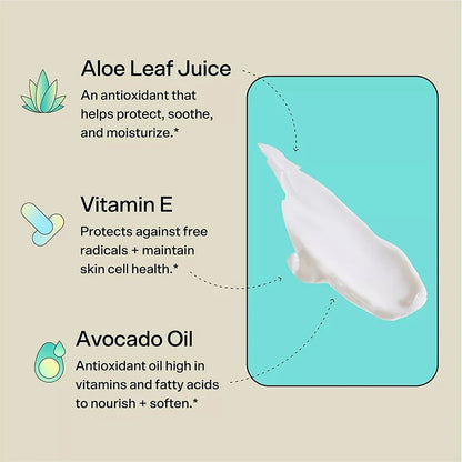 50ml Bubble Moisturizing Face Cream – Vitamin E &amp; Aloe Vera Gel for Dry Skin Repai