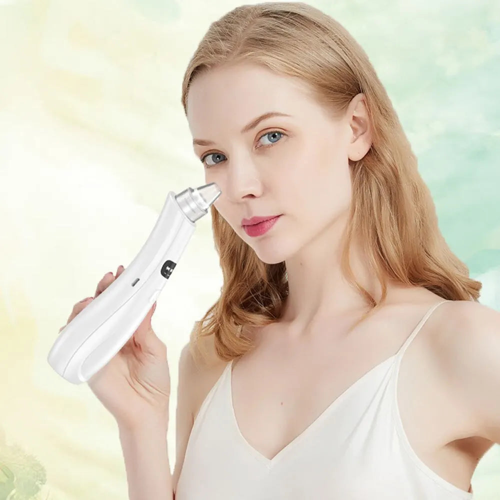 3 Suction Mode Face Cleansing Beauty Machine for Dead Skin & Blackhead Removal