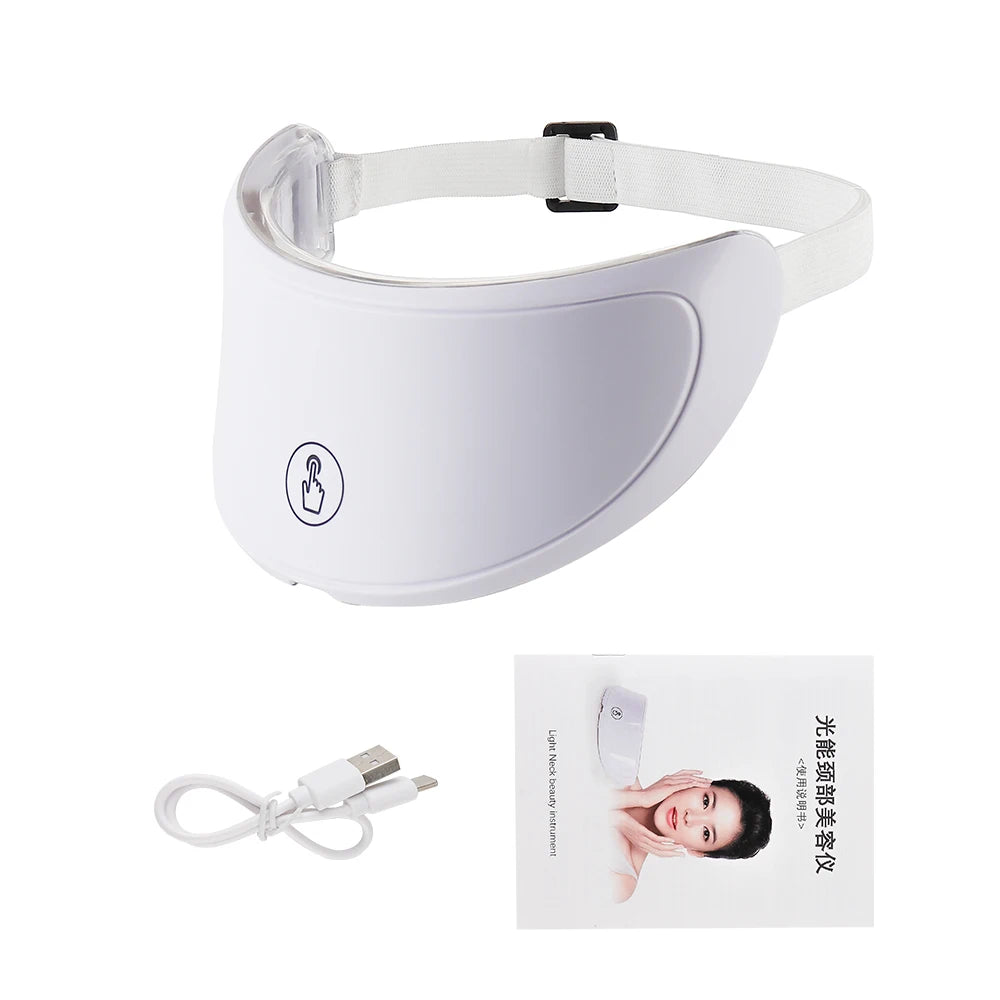 Face and Neck Beauty Machine – LED Skin Care Massager for Anti-Aging & Firming