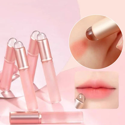 Mini Silicone Lip Brush & Concealer Applicator with Cover – Lip Mask, Lip Gloss, and Lipstick Brush