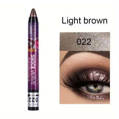 2-in-1 Glitter Eyeshadow & Lip Liner Pen – Smudge-Proof, High-Pigment Sparkle for Ultimate Glam