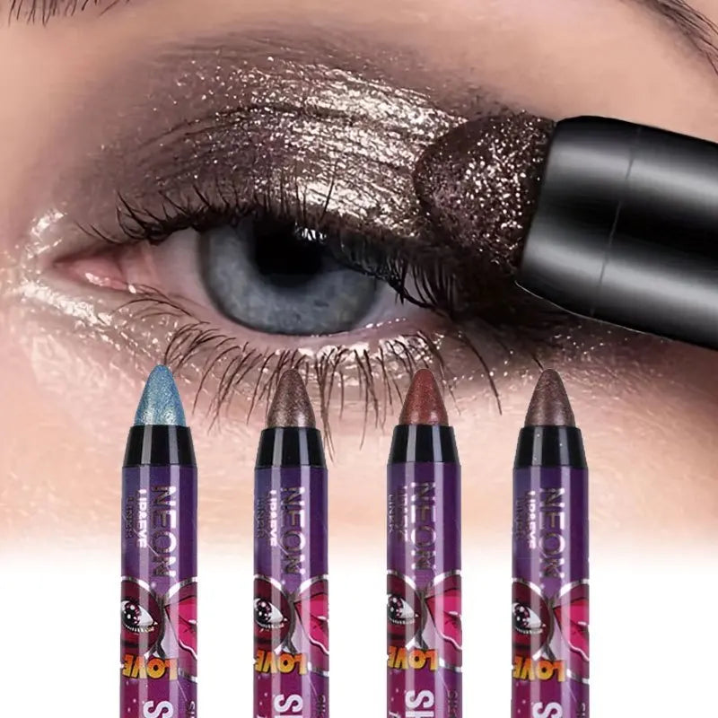 2-in-1 Glitter Eyeshadow & Lip Liner Pen – Smudge-Proof, High-Pigment Sparkle for Ultimate Glam