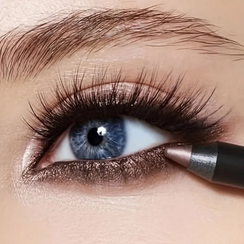 2-in-1 Glitter Eyeshadow & Lip Liner Pen – Smudge-Proof, High-Pigment Sparkle for Ultimate Glam