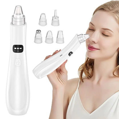 3 Suction Mode Face Cleansing Beauty Machine for Dead Skin & Blackhead Removal