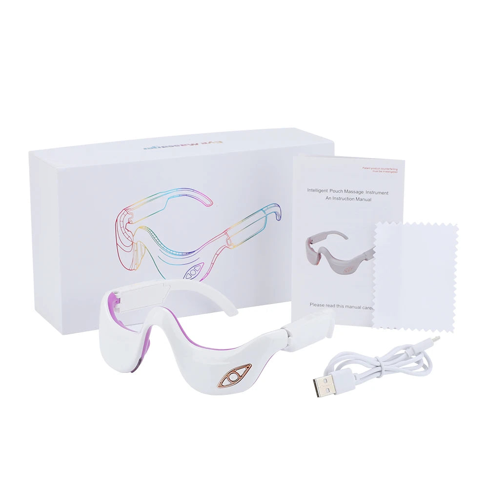 Rechargeable Electric Eye Massager – Anti-Wrinkle & Eye Fatigue Relief Beauty Tool