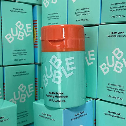 50ml Bubble Moisturizing Face Cream – Vitamin E &amp; Aloe Vera Gel for Dry Skin Repai